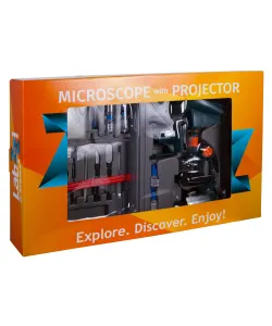 Mikroskopas su projektoriumi Levenhuk LabZZ M3 300x-1200x