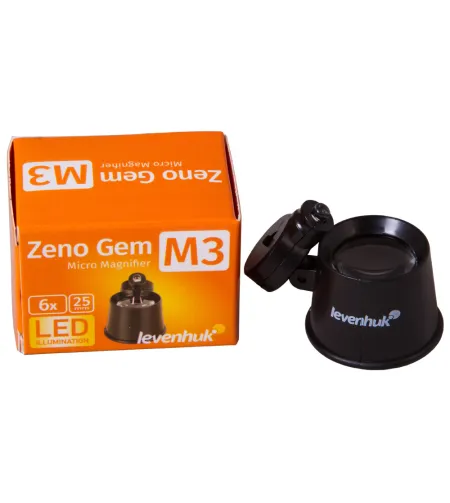 Лупа Levenhuk (Левенгук) Zeno Gem M3 Plus (6x)