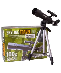 Teleskopas Levenhuk Skyline Travel 50 50/360 <135x su kuprine