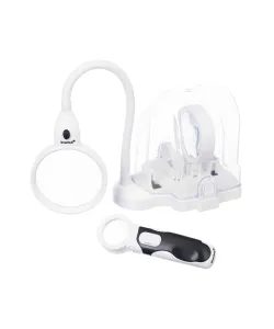 Levenhuk Zeno Multi ML15 White Magnifier 2/5/16x
