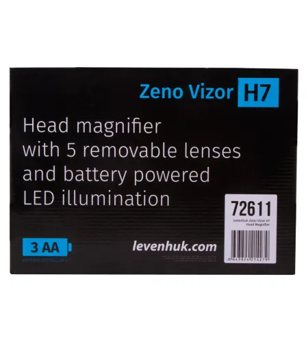 Levenhuk Zeno Vizor H7 Head Magnifier 1/1.5/2/2.5/3.5x