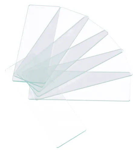Levenhuk G50 1H Single Cavity Blank Slides, 50 pcs