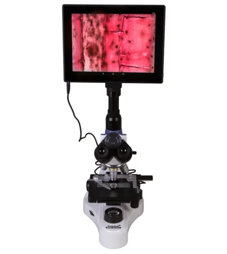 Тринокулярный микроскоп Levenhuk MED D10T LCD Digital