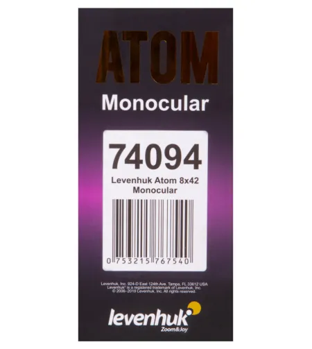 Levenhuk Atom 8x42 monoklis