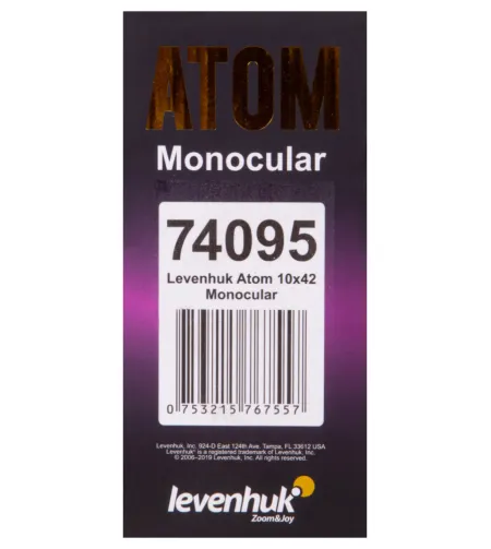Монокуляр Levenhuk Atom 10x42