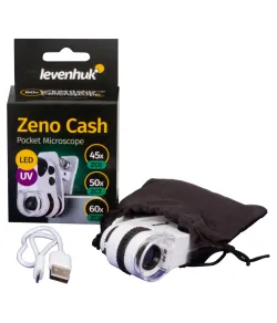 Pocket Microscope Zeno Cash ZC7, Levenhuk 50x