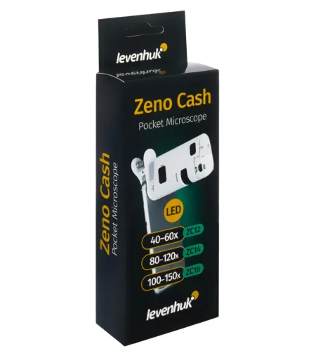 Карманный микроскоп Zeno Cash ZC14 Levenhuk 80x-120x
