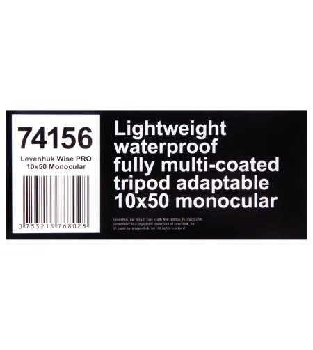 Levenhuk Wise PRO 10x50 monoklis