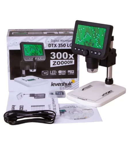 Цифровой Микроскоп Levenhuk DTX 350 LCD 20x-300x