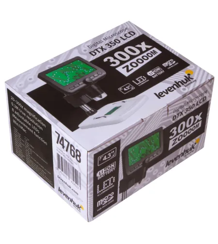 Цифровой Микроскоп Levenhuk DTX 350 LCD 20x-300x