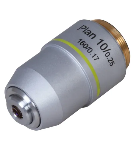 Levenhuk MED 10x Planachromatinis objektyvas