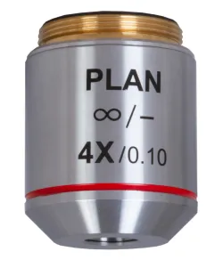 Levenhuk MED 4x Infinity Plan Achromatinis objektyvas
