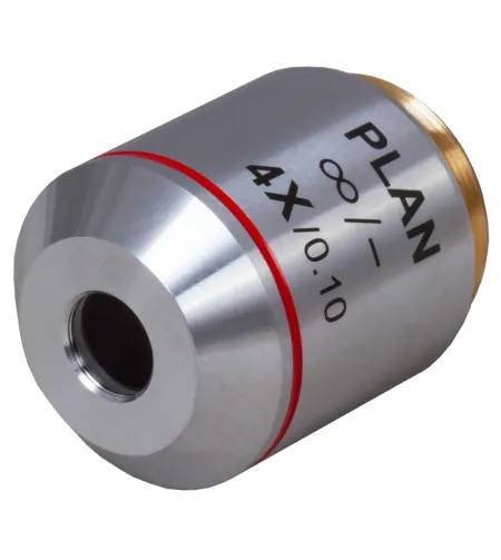 Levenhuk MED 4x Infinity Plan Ахроматический объектив