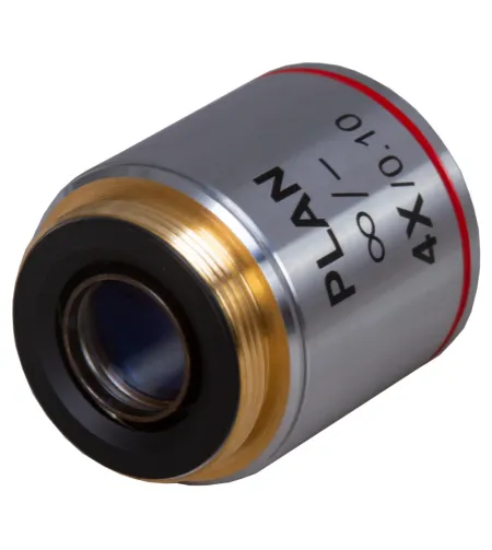 Levenhuk MED 4x Infinity Plan Ахроматический объектив