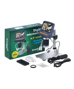 Microscope, Levenhuk DTX RC1 Remote Controlled, 3x–220x