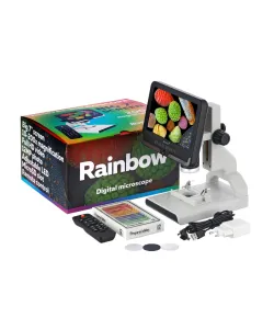 Mikroskopas, Levenhuk Rainbow DM700 LCD skaitmeninis, 10x–200x