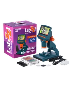 Microscope, Levenhuk LabZZ DM200 LCD Digital, 17x–220x