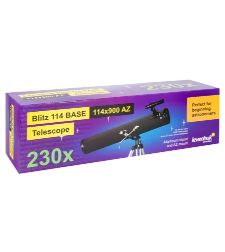 Levenhuk Blitz 114 BASE Teleskopas