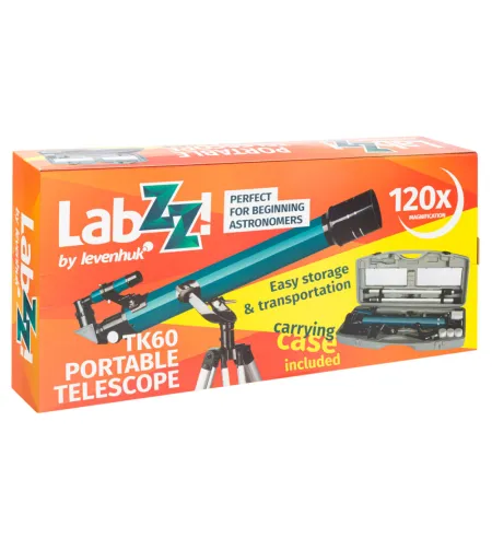 Teleskopas Levenhuk LabZZ TK60 su dėklu