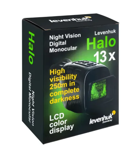 Naktinio matymo skaitmeninis monoklis Levenhuk Halo 13x