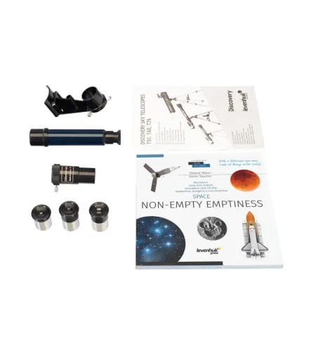 Teleskopas Discovery Sky T76 su knyga