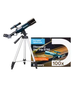 Discovery Sky Trip ST50 Telescope with book