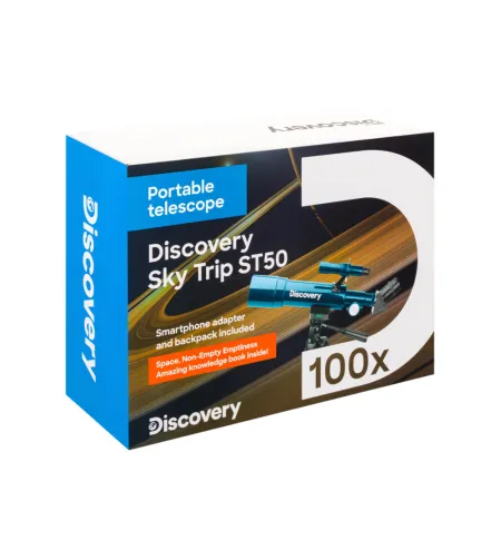 Discovery Sky Trip ST50 Telescope with book