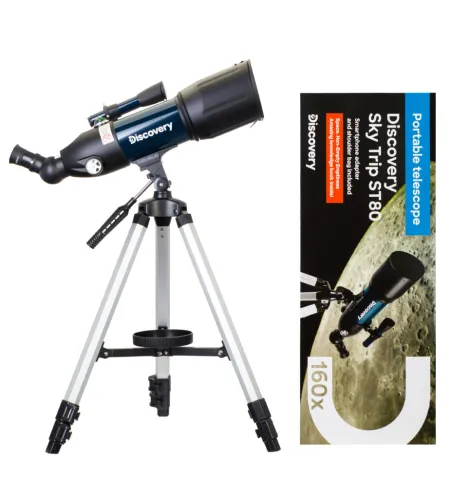 Телескоп Discovery Sky Trip ST80 с книгой