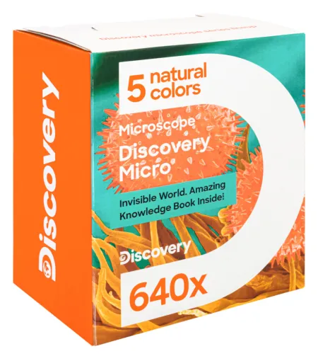 Микроскоп Discovery Micro Gravity 40x-640x с книгой