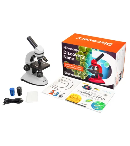 Discovery Nano Polar Digita Микроскоп с книгой