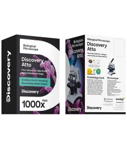 Discovery Atto Polar skaitmeninis mikroskopas su knyga (ru)