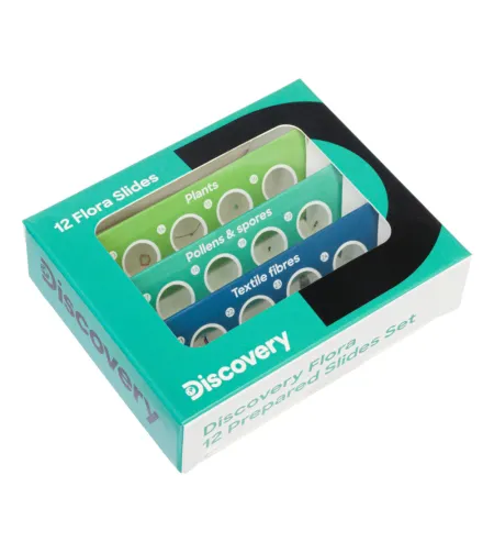 Discovery 12 Žolelių mikropreparatų rinkinys
