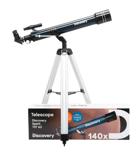 Discovery Spark 707 AZ Telescope with book (EN)