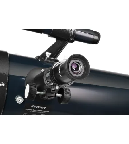 Teleskopas su knyga Discovery Spark 114 EQ (EN)