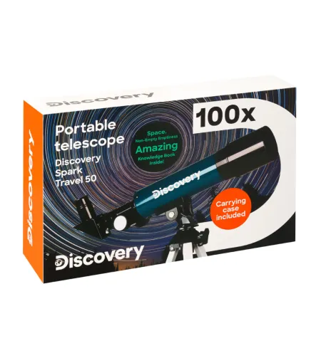 Discovery Spark Travel 50/360 Телескоп с книгой (EN)