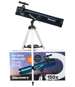 (EN) Discovery Spark Travel 76 Telescope with book