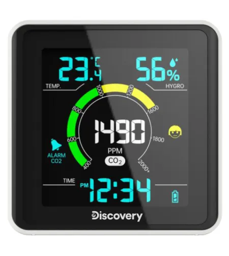 Discovery Report WA40 Weather Station with CO2 Monitor