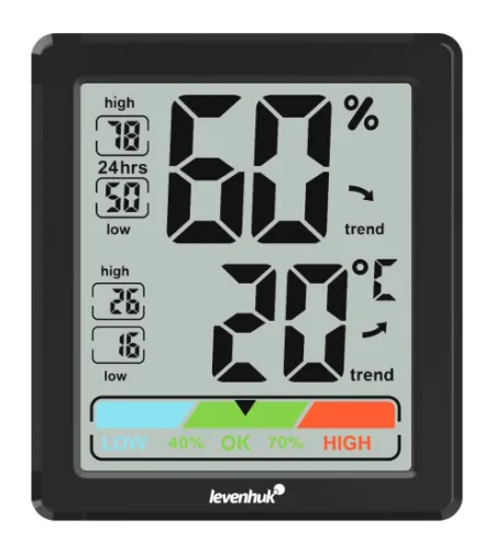 Termohigrometras Wezzer BASE L20 Levenhuk