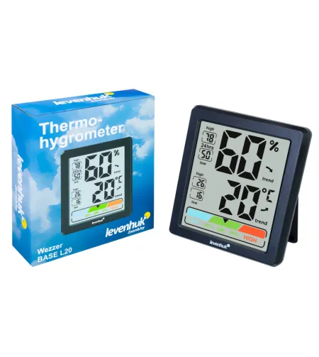 Termohigrometras Wezzer BASE L20 Levenhuk