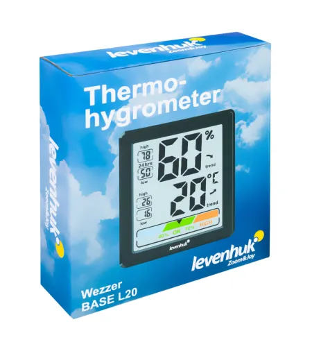 Termohigrometras Wezzer BASE L20 Levenhuk