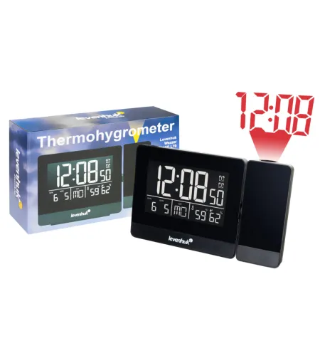 Levenhuk Wezzer BASE L70 Thermometer with projector and clock