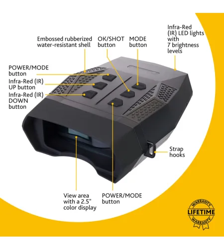 Levenhuk Halo 13x PLUS Digital Night Vision Binoculars