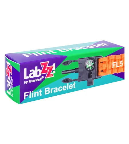 Levenhuk LabZZ FL5 Orange Flint Bracelet