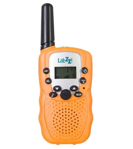 Walkie Talkie and Binoculars Set, Levenhuk LabZZ WTT10, Orange