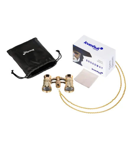 Levenhuk Broadway 325B operos žiūronai auksinė