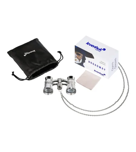 Levenhuk Broadway 325B operos žiūronai sidabrinė