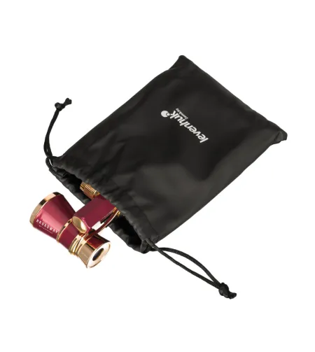 Levenhuk Broadway 325E Lorgnette operos žiūronai bordo-auksinė