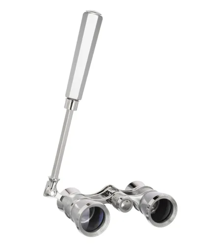 Levenhuk Broadway 325E Lorgnette operos žiūronai sidabrinė