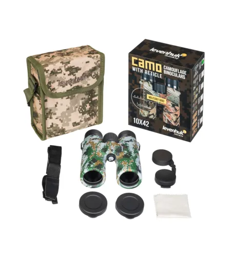 Levenhuk Camo Dots 10x42 Binoculars with Reticle
