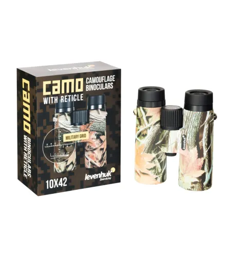 Levenhuk Camo Rind 10x42 Binoculars with Reticle